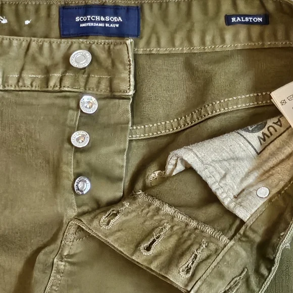 Scotch & Soda Ralston Garment Dyed Jeans - Stretch Button Fly - Size 30x32 - Picture 7 of 12
